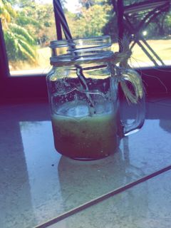 Una foto de Jugo verde