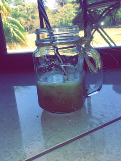 Una foto de Jugo verde