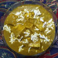 A picture of Palak Paneer.