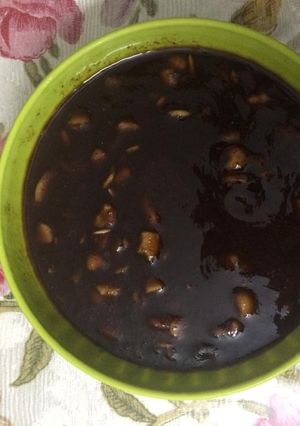 A picture of Instant mango powder chutney.