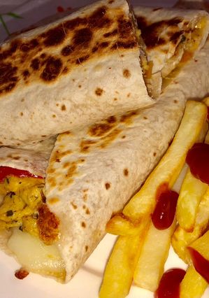 صورة لوصفة فاهيتا بطريقه سهله وسريعه 🌯👩🏻‍🍳
