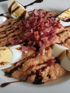 Una foto de Salmorejo