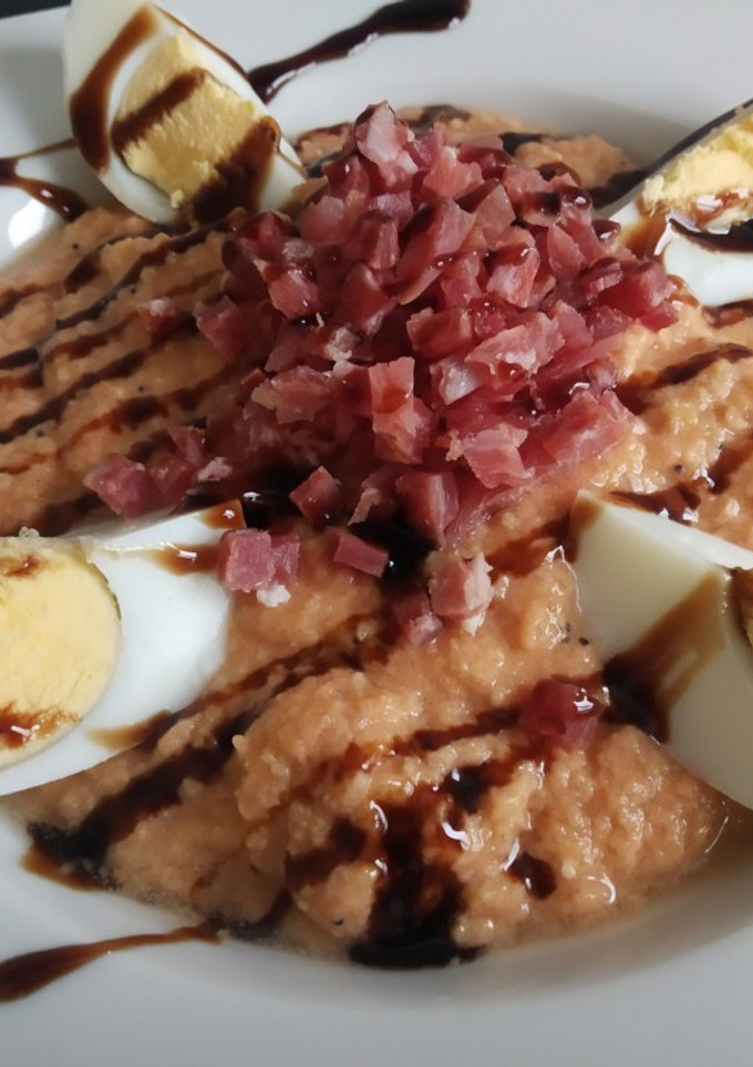 Una foto de Salmorejo
