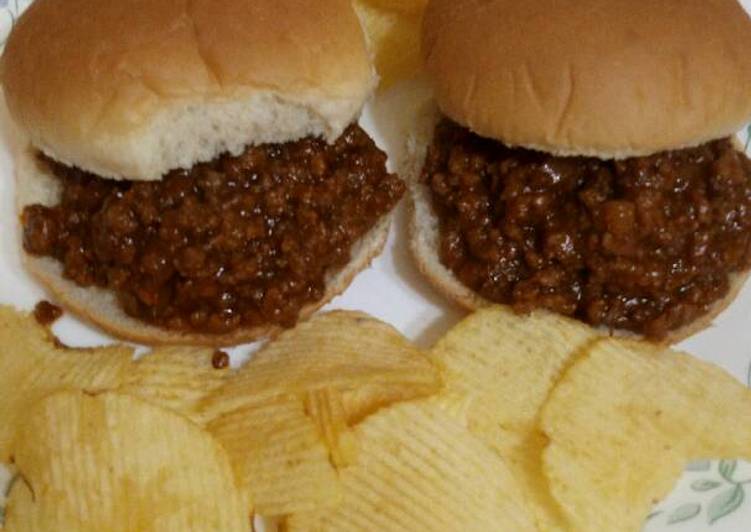 Recipe of Quick Hamburger Barbecue (Crockpot)