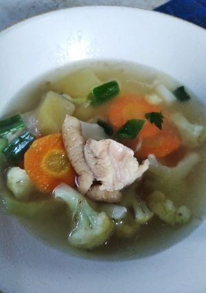 Foto resep Sop sayur + ayam