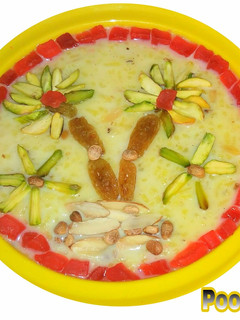 केसरिया राइस खीर (Kesariya Rice kheer recipe in hindi) रेसिपी मुख्य फोटो