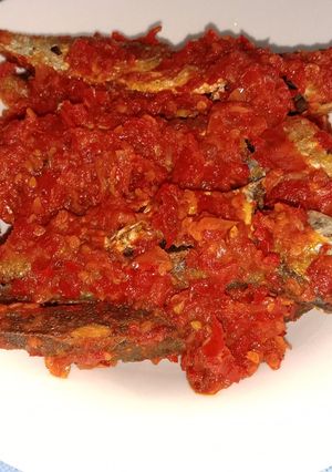 Foto resep Ikan Sarden Sambal Merah