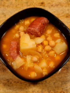 Una foto de Potaje de Garbanzos Monsieur Cuisine Connect