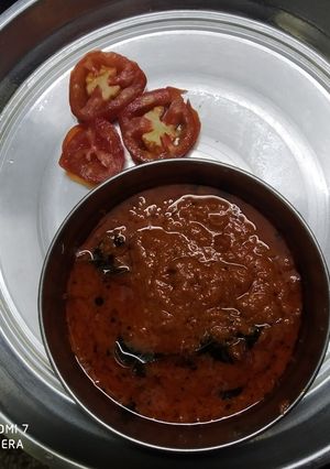 மிளகு தக்காளி தொக்கு (Milagu thakkali Thooku Recipe in Tamil) செய்முறை முக்கிய புகைப்படம்
