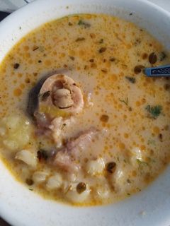 Una foto de Caldo de pata