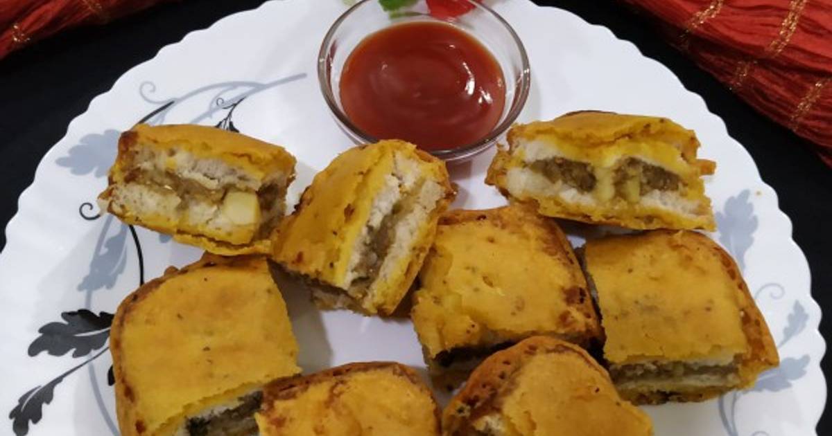 Lunch Box (Bread Pakoda) Recipe by Ankita Kapil Varshney Cookpad