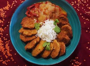 Foto principal de Curry de bolitas de lentejas o Dal Kofta