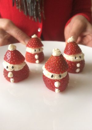 A picture of Strawberry Father Christmas.