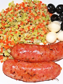 Foto de Salsichas de churrasco no forno