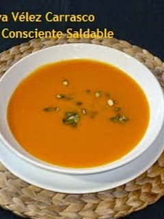 Una foto de Crema de Calabaza