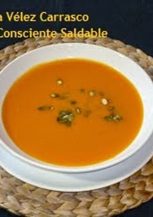 Una foto de Crema de Calabaza
