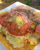 Pizza rápida de zanahoria