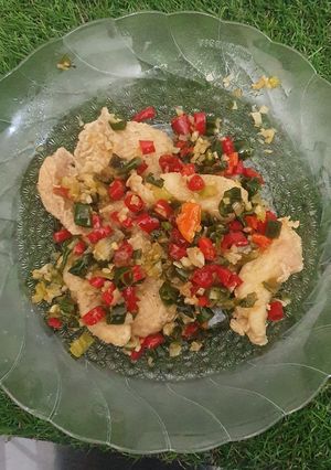 Foto resep Ikan Dori Fillet goreng Cabe Garem