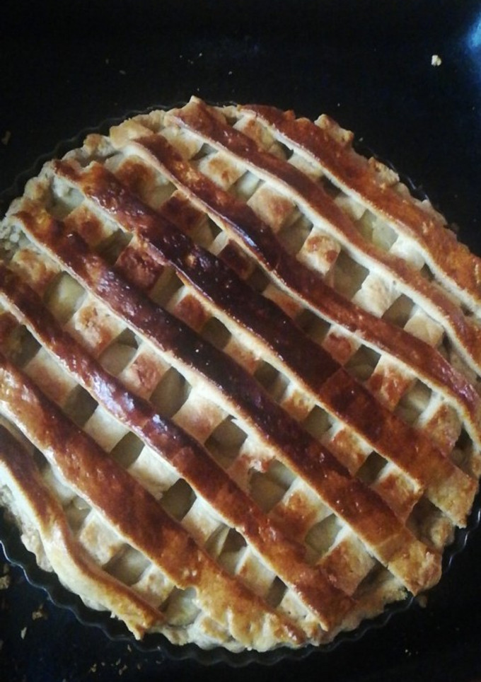 Una foto de Kuchen de manzana 🍎 SIN AZÚCAR