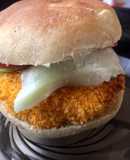 Sándwich de Nuggets de pollo (con pan de maíz)