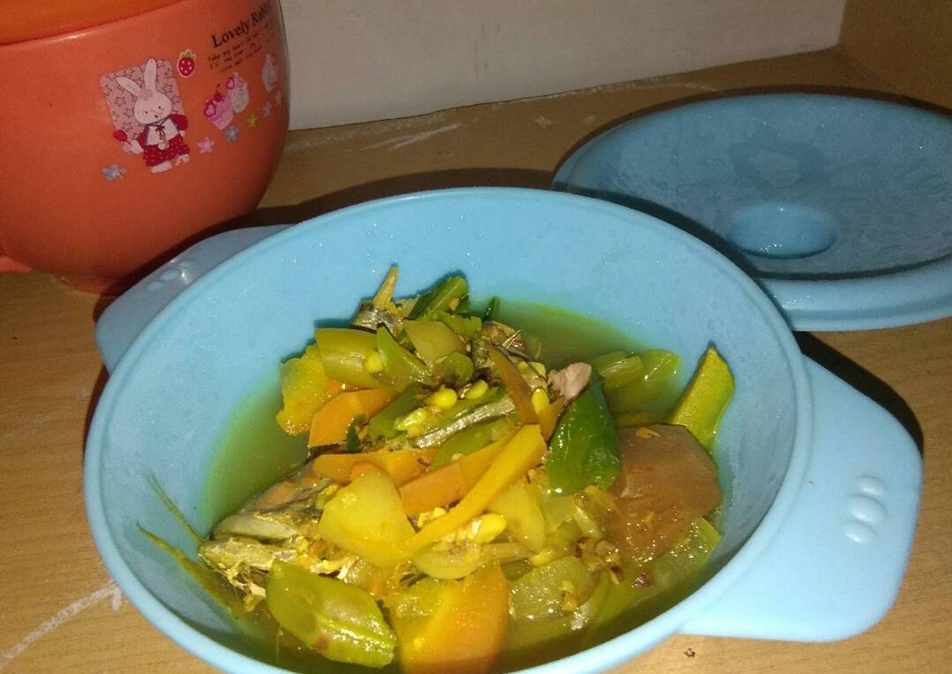 Sup ikan kembung & sayuran Mpasi 16m