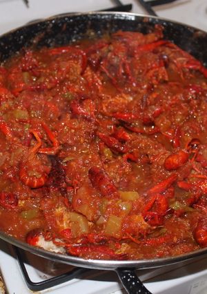 Foto principal de Cangrejos de rio con tomate