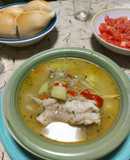 Caldillo de pescado de roca (Tomoyo del norte de Chile)
