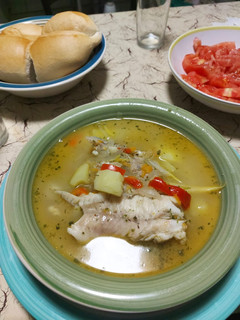 Una foto de Caldillo de pescado de roca (Tomoyo del norte de Chile)