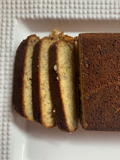 Una foto de BUDÍN DE BANANA sin gluten