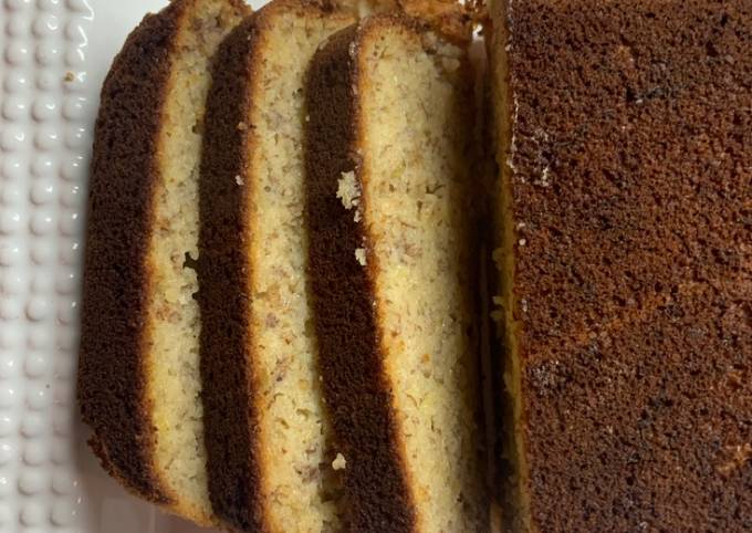BUDÍN DE BANANA sin gluten