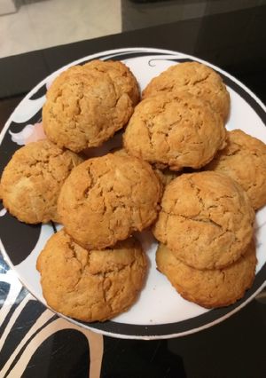 A picture of Soft Apple Cookies Without Sugar.
