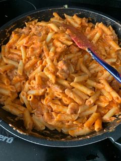 Una foto de Macarrones boloñesa diferentes