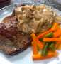 Langkah Mudah untuk Menyiapkan Resep Sirloin steak mushroom sauce yang Lezat Sekali Anti Ribet, Bikin Ngiler