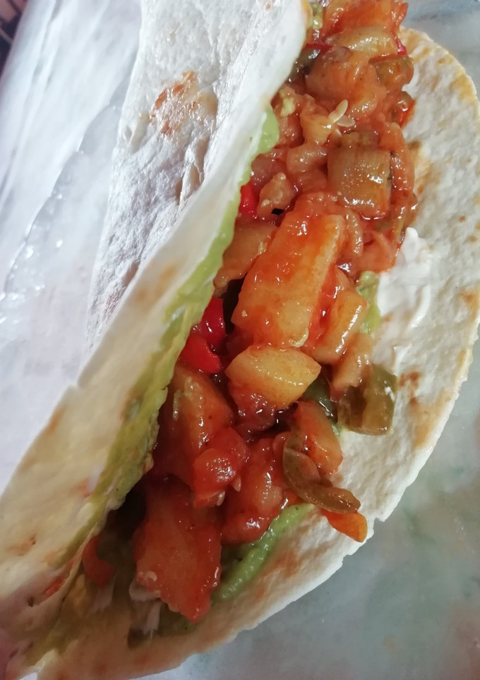 Una foto de Taco vegetal 🌮