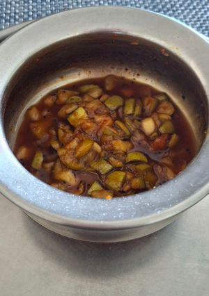 A picture of Instant golkeri aachar.