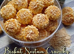 Gambar Biskut Nestum Crunchy