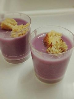 Una foto de Crema picante de lombarda
