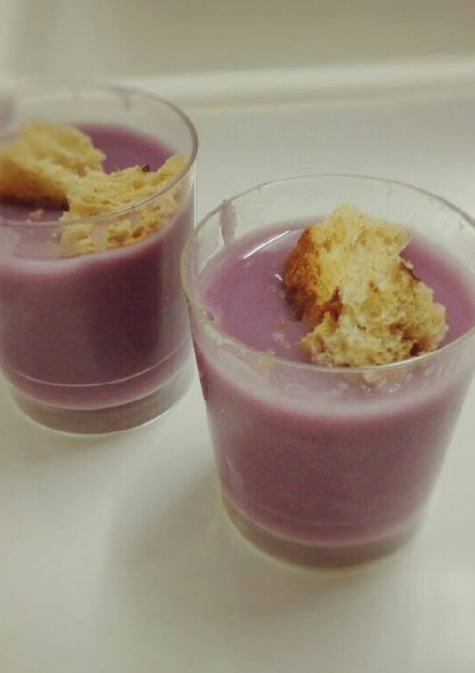 Una foto de Crema picante de lombarda