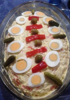 Una foto de Ensalada rusa