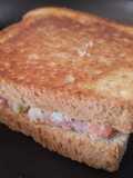 Sándwich🥙🥪fresco🌿de Atún🌰🥑🍅