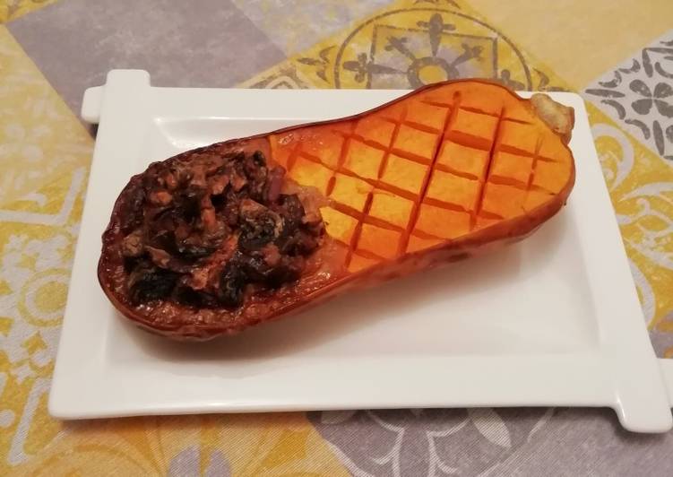 Recette: Butternut garnie