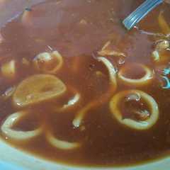 A picture of Cumi asam manis.