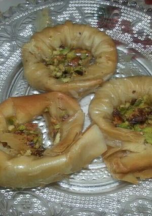 صورة لوصفة بقلاوه