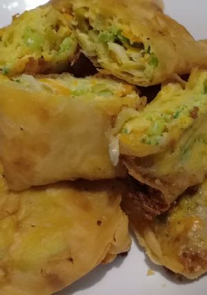 Foto resep Martabak telor isi sayur krenyes2