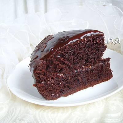 Бисквит “Шоколад на кипятке” в мультиварке - рецепт автора Ирина Владимировна