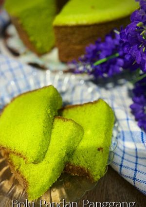 Foto resep Bolu Pandan Panggang 4 Telur