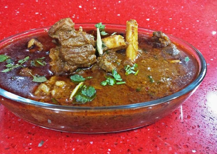 Easiest Way to Prepare Homemade Mutton in apple gravy