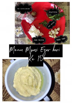 Foto resep Menu mpasi ezar hari ke 15 👌🏻