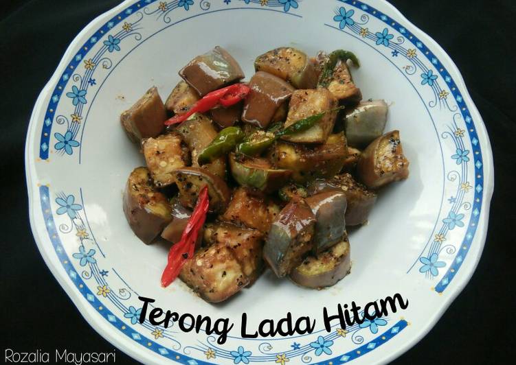 Tumis Terong Lada Hitam