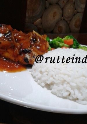 Foto resep Chicken Barbecue with Lemon Sauce ala Rutte